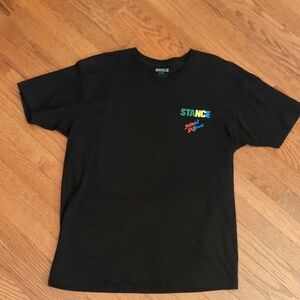 Stance Queen Hot Space T-shirt Size L Black
